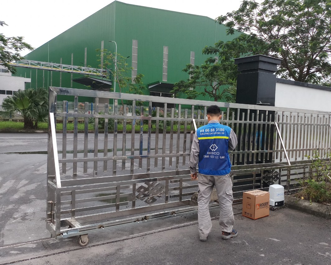 Tổng quan về motor cổng trượt tự động tại Bảo Lộc 4 Motor cổng trượt đóng mở tự động